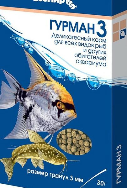 Корм для рыб Зоомир Гурман-3 30г