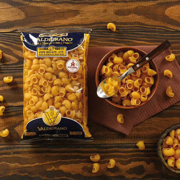 Макаронные изделия Valdigrano Пипе Ригате №135 Италия