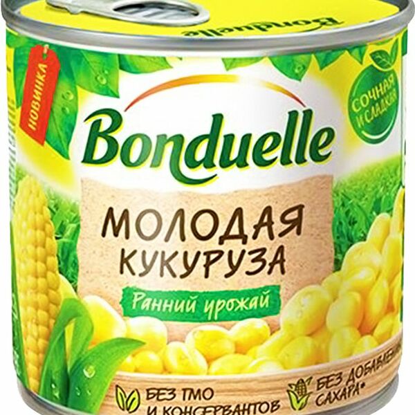 Кукуруза Bonduelle молодая