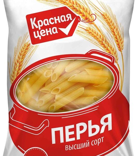 Макароны Красная Цена Перья 400г