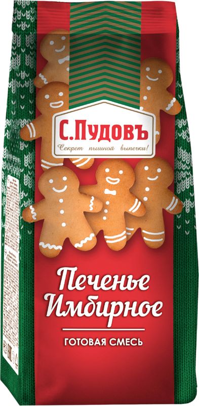 

Смесь С.Пудовъ для приготовления имбирного печенья 400 г