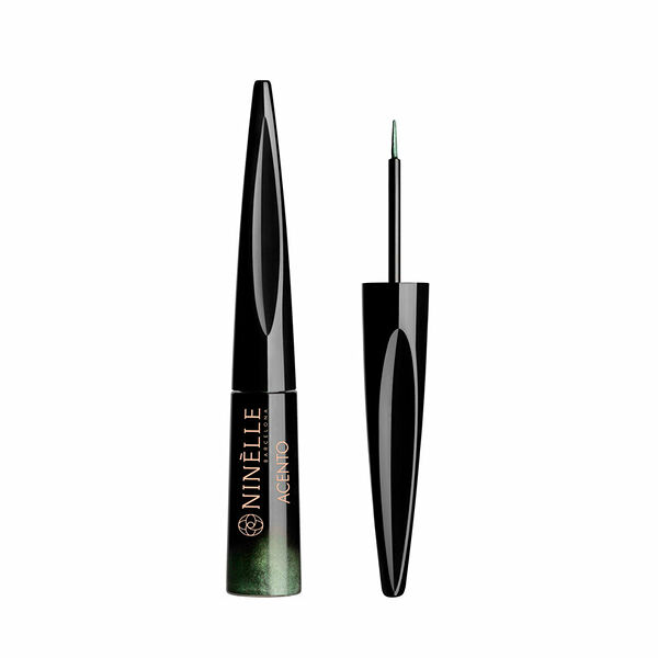 Подводка с эффектом металлик Ninelle Acento т.454 Темно-зеленый 6 мл