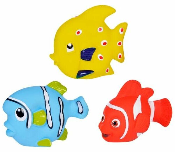 Набор игрушек для купания Жирафики Морские рыбы