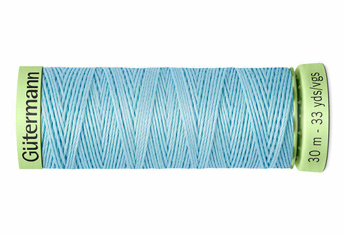 744506 Нить Top Stitch для отстрочки, 30м, 100% п/э Gutermann(195 голубой лед)