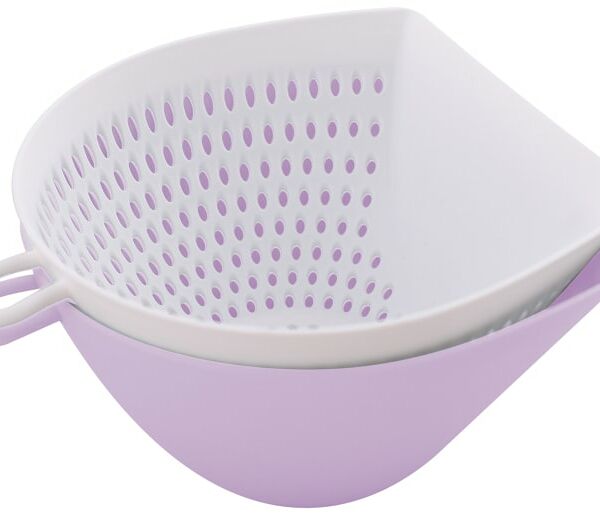 Дуршлаг Мультидом Дабл с миской  в ассортименте