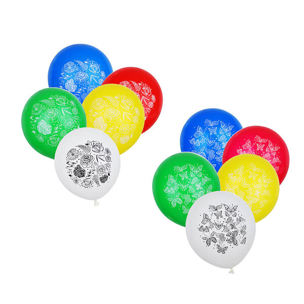 Воздушные шары Капитан Весельчак с рисунком 12