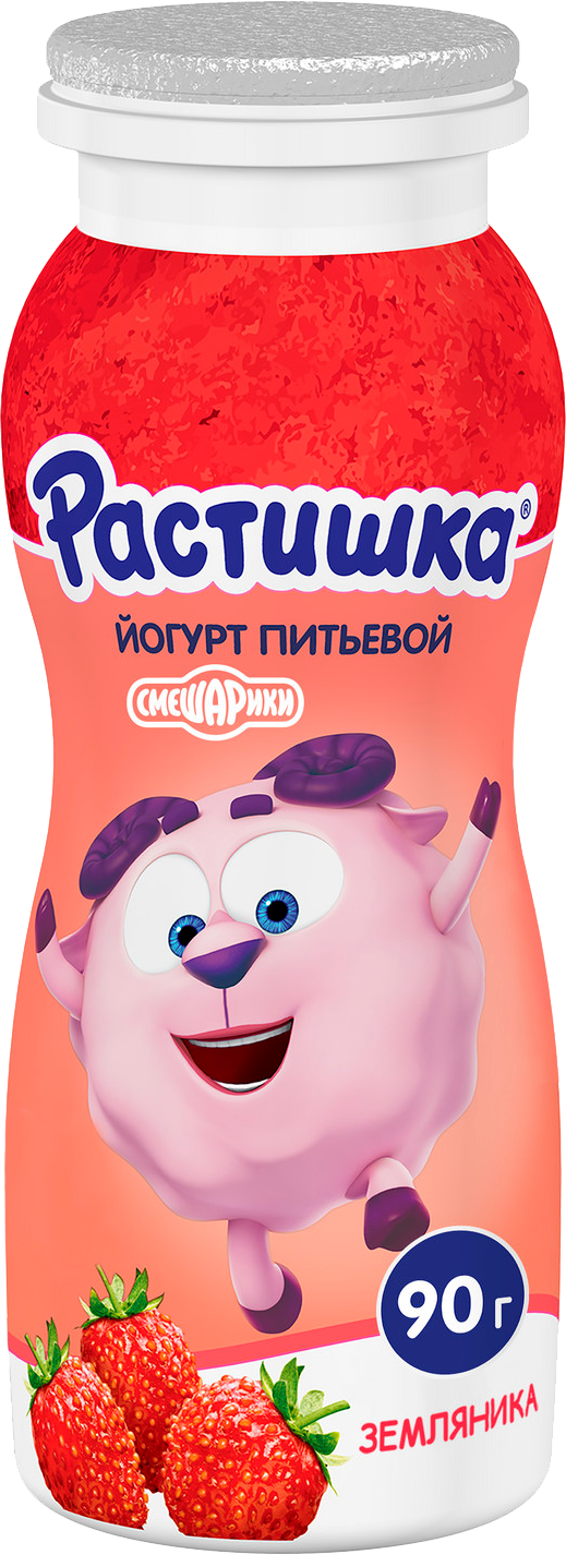 

Йогурт питьевой Растишка Земляника 1.6%