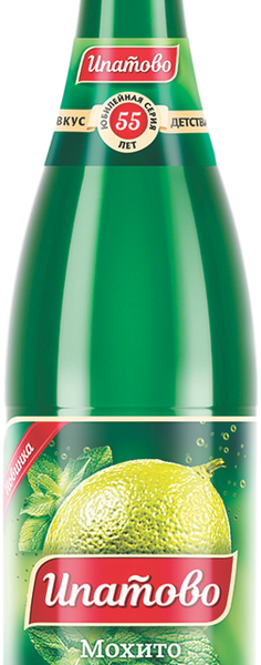 Напиток ИПАТОВО Мохито Мята и лайм сильногазированный