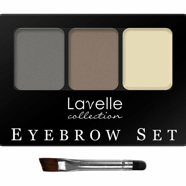 LAVELLE COLLECTION Набор для макияжа бровей, 2,7 г, 03 комбинированный