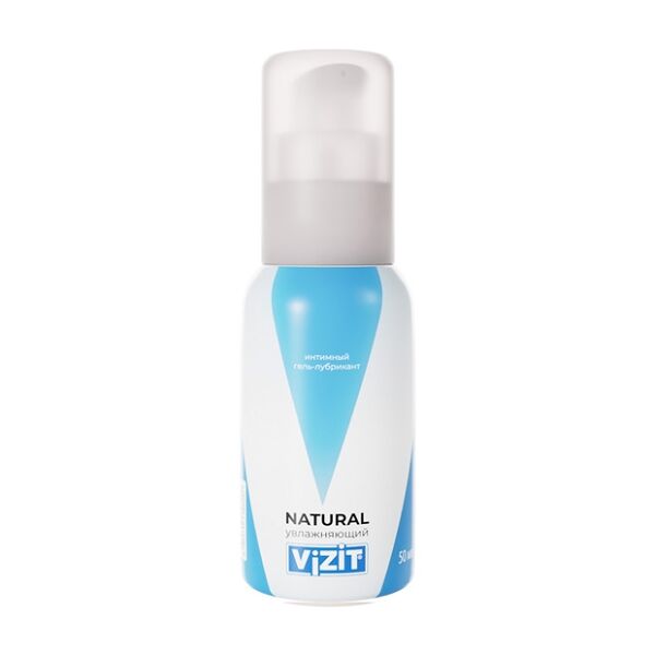 Гель-смазка ВИЗИТ Natural Увлажняющий 50мл