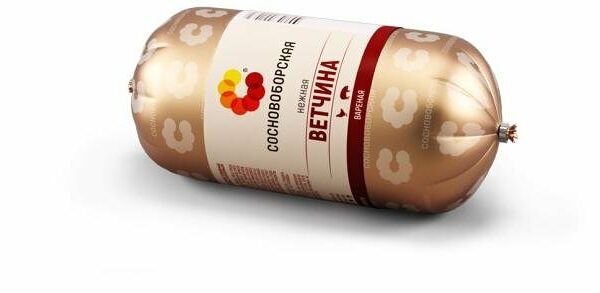 Ветчина Нежная ТМ Сосновоборская, 400г