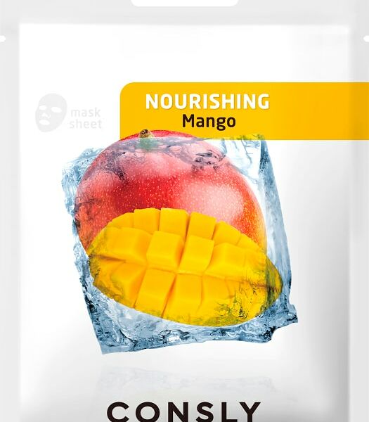Маска для лица Consly Nourishing тканевая с экстрактом манго 20мл