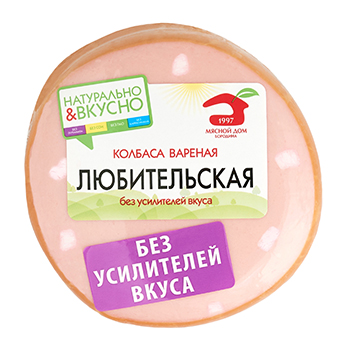 

Колбаса вареная Мясной Дом Бородина Любительская в синюге