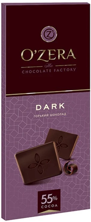 

Шоколад горький O'Zera Dark 90 г