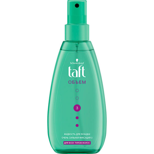 Жидкость для укладки волос Taft Объем
