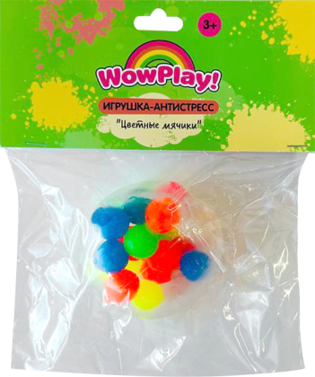 Игрушка антистресс цветные мячики LH22101073