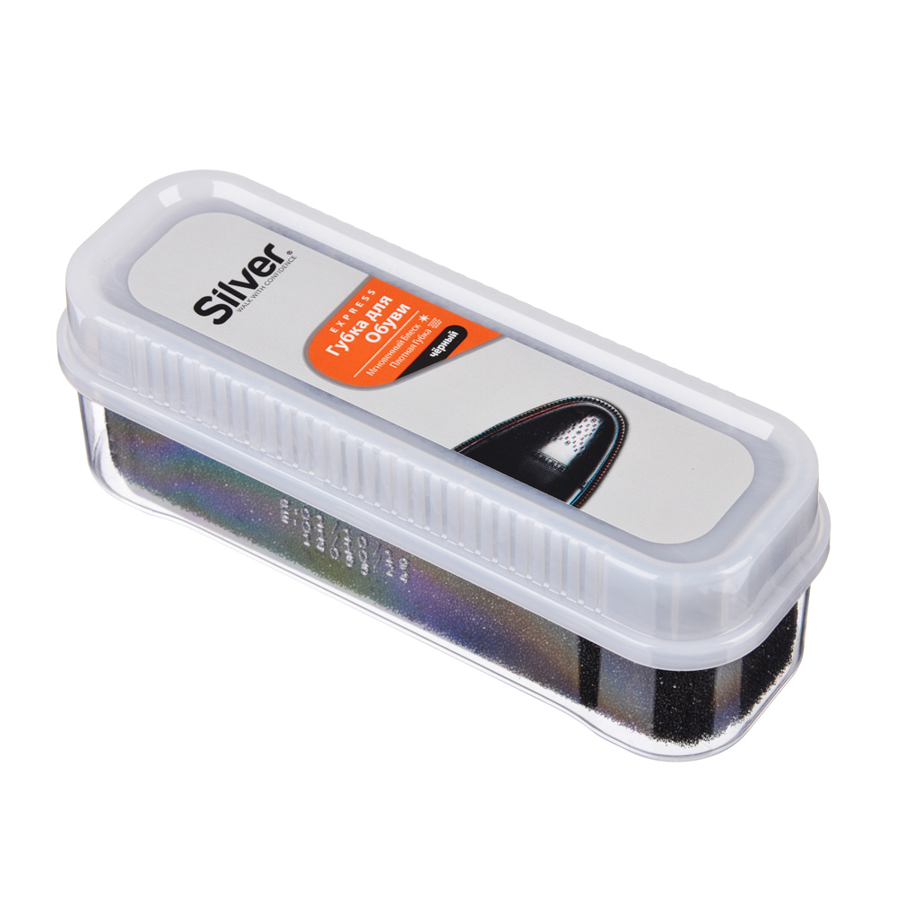 

Губка Silver придающая блеск черная