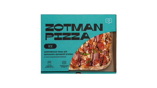 Пицца Zotman Ice Баварская мясная, 465 г