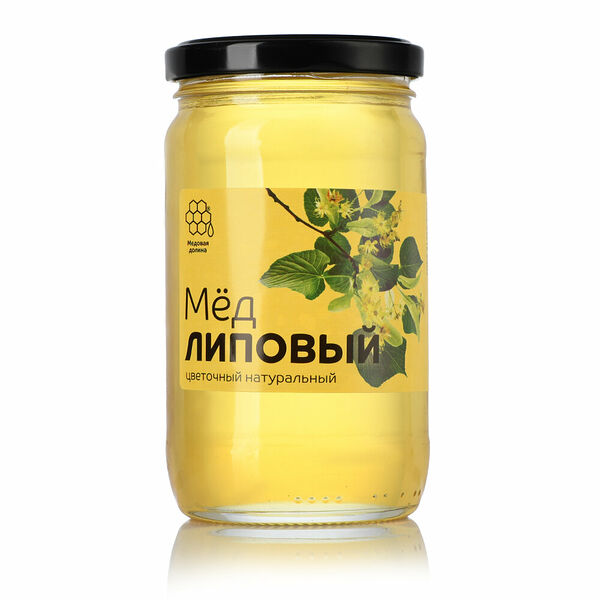 Мед липовый Медовая долина натуральный цветочный