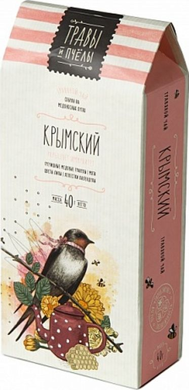 

Чай травяной Травы и пчелы Крымский листовой 40 г