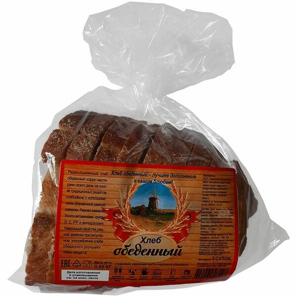 Хлеб Мценский Хк Полесье нарезной