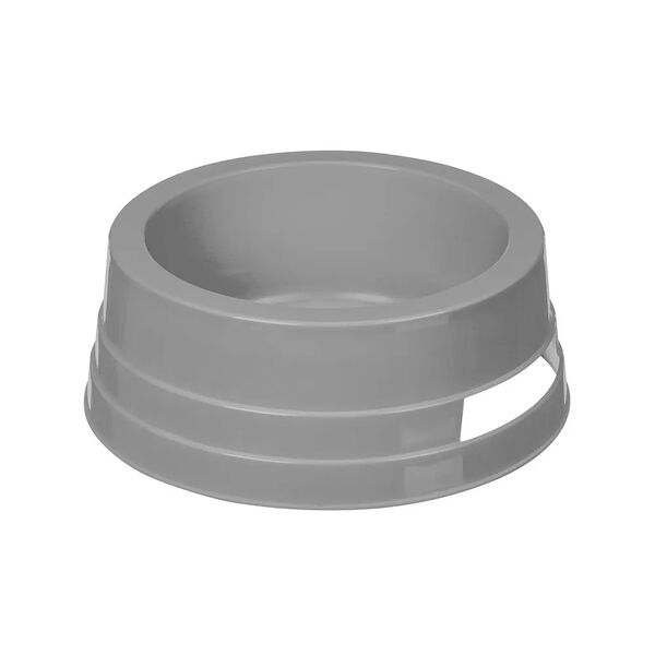 Миска для животных серая