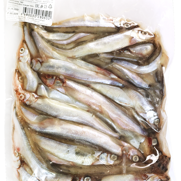 Мойва Мереж свежемороженая неразделанная 700 г