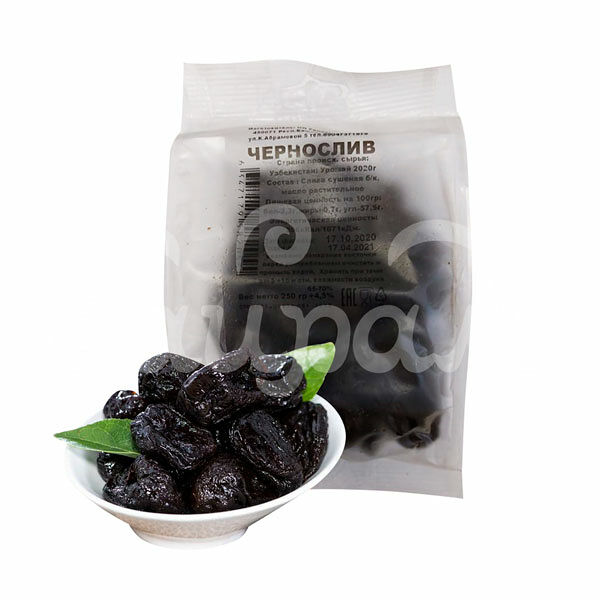 Чернослив б/к 250гр  Башбакалея пакет