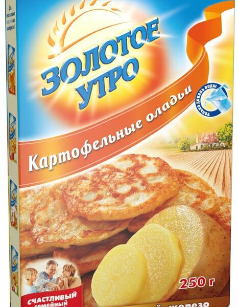 Смесь для выпечки Золотое утро Картофельные оладьи 250г