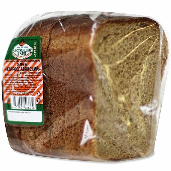 Хлеб Каравай Старославянский половинка нарезка, 225г