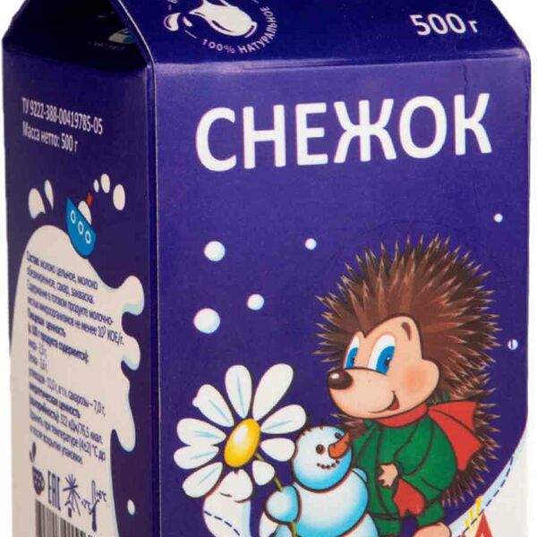 Напиток кисломолочный Снежок Рамоз 2,5%