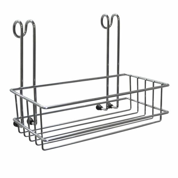 Полка навесная на рейлинг 20х10х16 см
