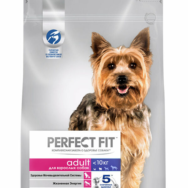 Корм для собак Perfect Fit для профилактики МКБ, курица (для мелких пород) 2,6 кг