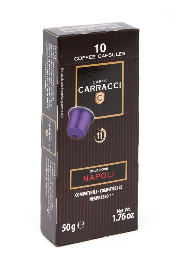 

Кофе в капсулах Carracci Nespresso Неаполь 10 шт 50 г