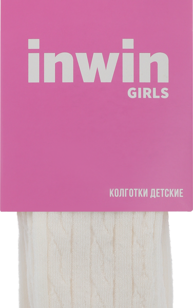 Колготки для девочки INWIN р. 98–104, цвет молочный, Арт. К202