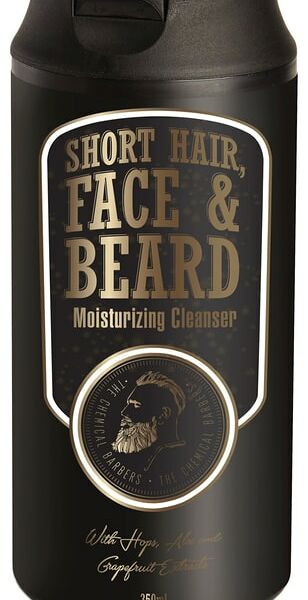 Гель для мытья коротких волос лица и бороды The Chemical Barbers Увлажняющий 350мл