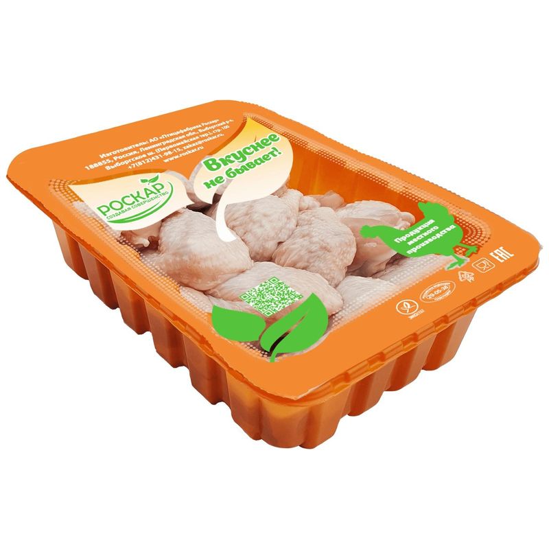 

Крыло куриное Роскар Вкуснее Не Бывает! охлаждённое вес