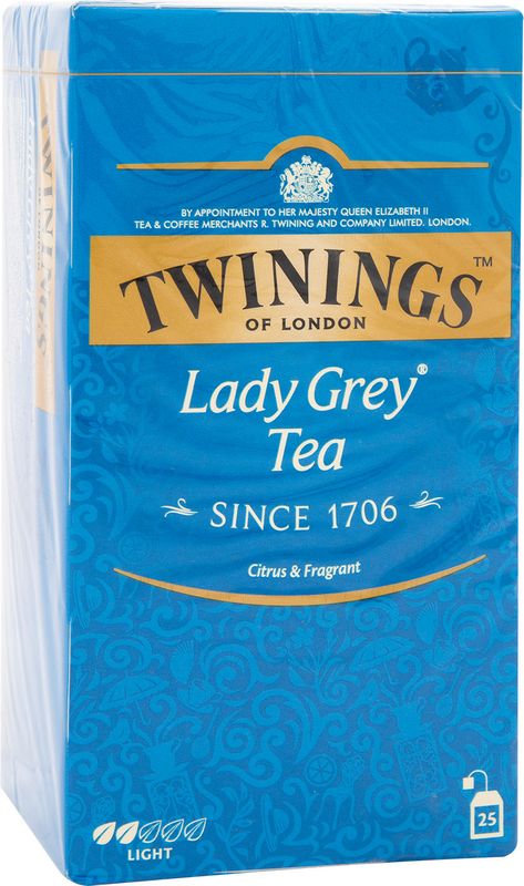 

Чай черный Twinings Lady Grey 25 шт. х 2 г
