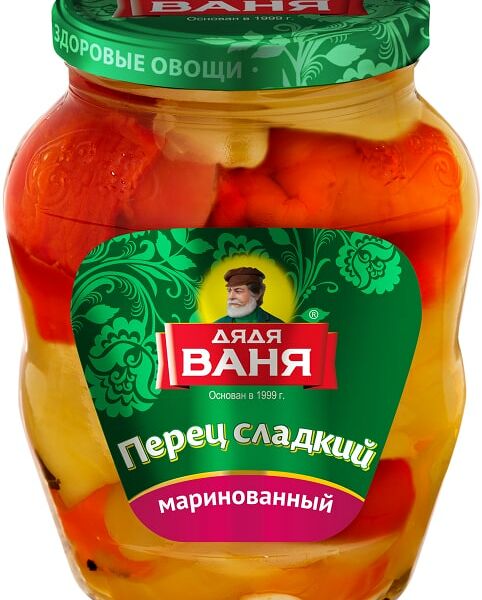 Перец Дядя Ваня маринованный сладкий 680г
