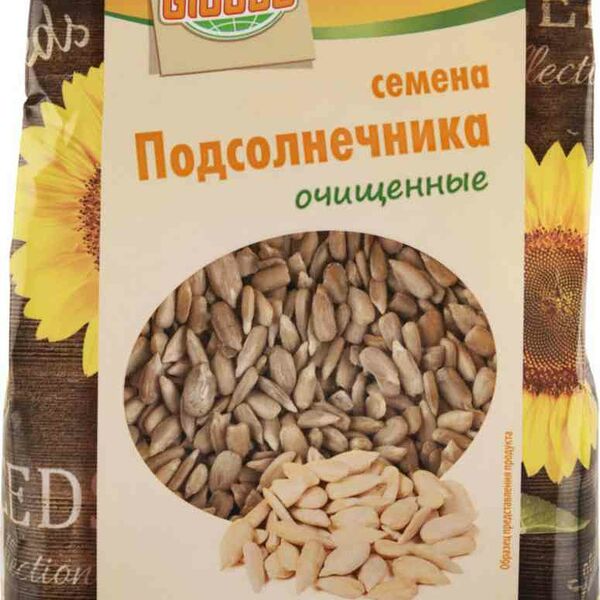 Семена подсолнечника натуральные Глобус очищенные