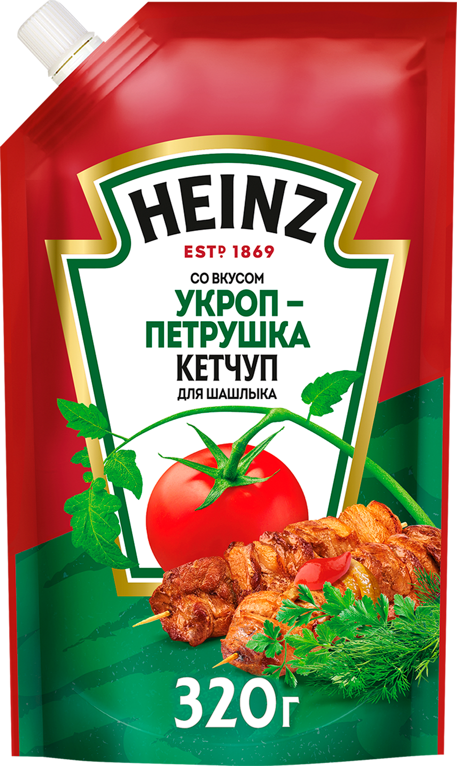 

Кетчуп Heinz Укроп-Петрушка для шашлыка