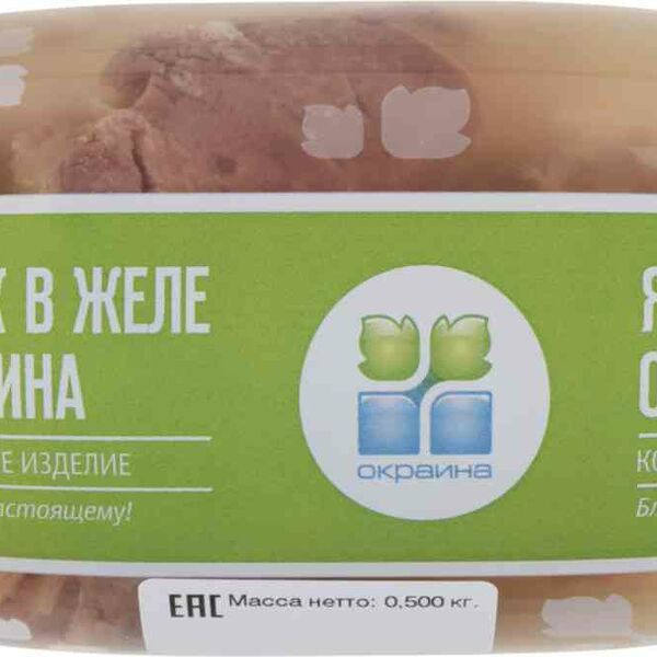 Язык Окраина в желе 500 г