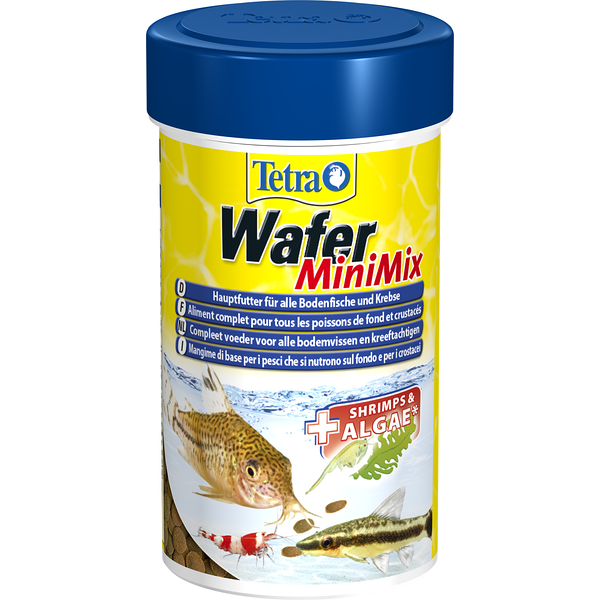 Tetra Wafer Mix Mini корм для всех мелких донных рыб (чипсы)