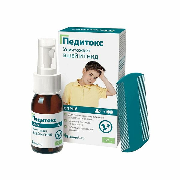 Педитокс 60 мл спрей