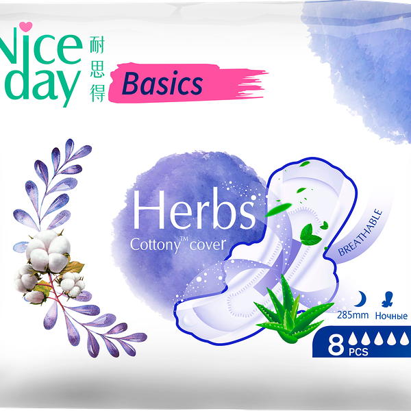 Фито-прокладки Niceday женские ночные