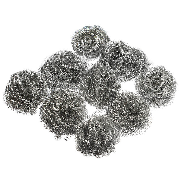 Vetta набор губок 9шт, спираль, оцинкованная сталь, вес 8 гр