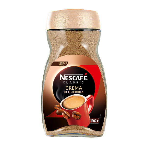 Кофе растворимый Nescafe Сlassic Crema ст/б