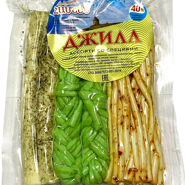 Сырный продукт Амшен Джил Лапша Ассорти №6, 150 г