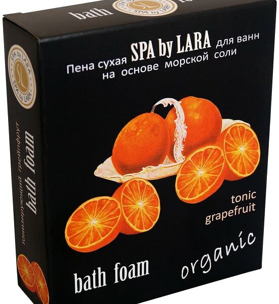 Пена для ванн Spa by Lara сухая Грейпфрут 500г