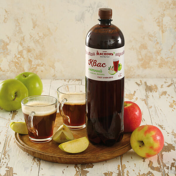 Квас Летний с соком яблока МясновЪ Буфет